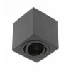 Oprawa sufitowa AVEIRO BIS, aluminium, 80x80x90mm, IP20, max 20W, kwadratowa, czarna