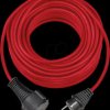 1161850 Brennenstuhl rubber extension cable, 10 m, cable in red
