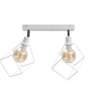 Spot loftowy 2xE27 RUBEN WHITE