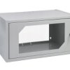 Szafa Wisząca Rack Szafka Serwerowa 19 6U 350 Mm Szara Z Szybą Hartowaną...