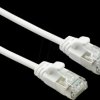 21151699 Patch cable, Cat.6a, U/FTP, slim, white, 0.3 m