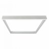 Rama montażowa do panelu LED 600x600x58 zatrzaskowa aluminium BIAŁA