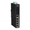 Switch 5x RJ45 10/100 przemysłowy IP30, metalowy, na szynę DIN