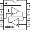 Low Cost, High Speed, Low Power Dual Operational Amplifier