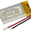 Akumulator; Li-Po; 421730; 3,7V; 175mAh; 4,2x17x30mm; Zabezpieczenie PCM; z przewodem; AKYGA; RoHS