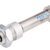 Siłownik pneumatyczny skok: 20mm Festo Ø 12mm dwustronnego działania Action 125mm Elastomer DSNU-12-20-P-A M5