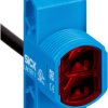 Czujniki fotoelektryczne Odblaskowe cylindryczny SICK PNP zakres 7,8 m Dioda Pin Point LED