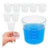 10x Miarka Plastikowa 30 ml Kieliszek do Podawania Leków Pojemnik ze Skalą
