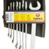 Klucze płasko-oczkowe 6-19mm (zestaw 8 szt.) 35D374