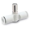 Regulator przepływu SMC Rura Sterownik prędkości z mocowaniami jednym dotknięciem AS 6mm