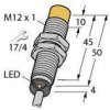 Turck Czujnik indukcyjny nie podtynkowy NPN, zamknięty NI8U-EM12-AN6X