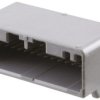 Listwa stykowa PCB 28-pinowe MX34 raster: 2.2 mm Kąt prosty 2-rzędowe JAE Otwór przelotowy W osłonie