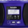 Radio-CD TechniSat DIGITRADIO 1990 DAB+, fale metrowe (VHF) funkcja ładowania akumulatora, funkcja budzika niebieski