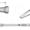 C245844 C245 soldering tip, chisel-shaped, C245844/1.8 x 0.8 mm, straigh