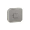 NOWE PLEXO 55 Przycisk sterowania roletami mechanizm 6A - 250V AC szary 069539L