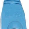 Osłona wtyku RJ45 8P8C gumowa - niebieska 10szt