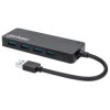 Manhattan 164900 USB-A 4-Port Hub, 4x USB-A Ports 5 Gbps (USB 3.2 Gen1 aka USB