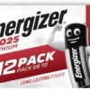 Ogniwo guzikowe CR 2025 Energizer 3 V 12 szt. 163 mAh litowe