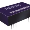 Konwerter DC/DC REC5, Uwe 72V, Uwe 18V, Uwy 15V dc, Recom 350 mA 5 W -40 °C 75 °C Otwór przelotowy