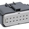 Osłona złącza 16-pinowe Męski 2-rzędowe raster: 5.84 mm Molex Kabel MX150L Prosty Zacisk zagniatany żeński 19420