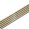 Bus PCB, steel, (L x W x H) 250 x 21.8 x 1.5 mm, yellow, for OMNIMATE enclosure, 1248220000