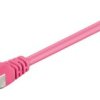 kabel LAN MicroConnect B-FTP602PI, 1 szt., RJ45, 2 m, różowy