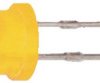 LED, THT, Ø 5 mm, yellow, 588 nm, 5 to 20 mcd, 30°, L-7113YD