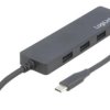 UA0311 Hub USB, USB A gniazdo x3, USB C gniazdo, USB C wtyk, USB 3.0