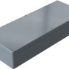 Aluminum enclosure, (L x W x H) 600 x 230 x 111 mm, gray (RAL 7001), IP66, 012360110