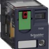 Schneider Electric RXM4AB2B7 Przekaźnik THT RXM4AB2B7, monostabilny, 1 cewka, 250 V/AC, 6 A, 1 szt.