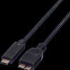 02.11.05 USB 3.0 cable, USB type-C connector to Micro-B connector, 0.5 m