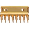 Carrier IC socket, 40 pole, pitch 2.54 mm (15.2 mm), copper alloy, tin plated for DIL-IC, 074-2-040-6-C1STH-ZS0