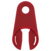 Uchwyt do pastylek ibutton DS1990 czerwony, konstrukcja półotwarta