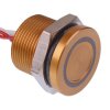 PBAR91F5000W2A APEM Red/Green illuminated Latching 19mm Piezo Switch Prewired IP68