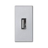 Płytka USB Typ A Simon K45 Aluminium 45x22,5mm