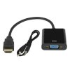 Adapter HDMI (M) - VGA + (Audio adapter 3,5mm 15cm)