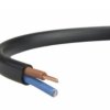 PRZEWOD OMYP 2*0.5 CZARNY