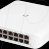 USW-LITE-16-POE Switch, 16-Port, Gigabit Ethernet, PoE