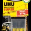 44305 UHU ALL-PURPOSE ADHESIVE SUPER Strong & Safe, 3 x 1 g