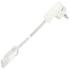 EVOline 1512 0015 2300 Plug Mini Fix Cable 1.5m White Flat Plug GST Socket