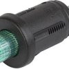 Pushbutton switch, 1 pole, black, unlit , 0.2 A/60 V, IP40, 0041.8843.7107