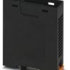 Housing lower part, ABS/PC, (W x H x D) 22.6 x 75 x 87.3 mm, black, for enclosure, 1025842