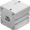 Siłownik kompaktowy skok: 40mm Festo Ø 80mm dwustronnego działania Action ADN-80-40-I-P-A