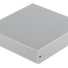 Obudowa Aluminium szerokość zew. 120 mm długość zew. 120 mm wys. zew. 25 mm Takachi Electric Industrial Srebrny