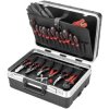 Cimco 170608 Toolbox 21-Piece Impact-Resistant Plastic Lockable
