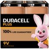 Duracell Plus MN1604B4 PP3 9V Alkaline Batteries - Pack of 4