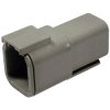 TE Connectivity DTM 04-6 P Connector, Housing, Contacts, Fuse Wedge