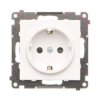 SIMON55 biały TGSZ1CZ.01/111 Gn. Schuko kpl.