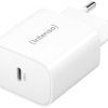 Intenso W20C Ładowarka USB 20 W 1x USB-C® biały dom USB Power Delivery (USB-PD)