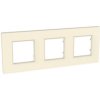 UNICA QUADRO Ramka 3 potrójna pearl MGU4.706.35 SCHNEIDER ELECTRIC